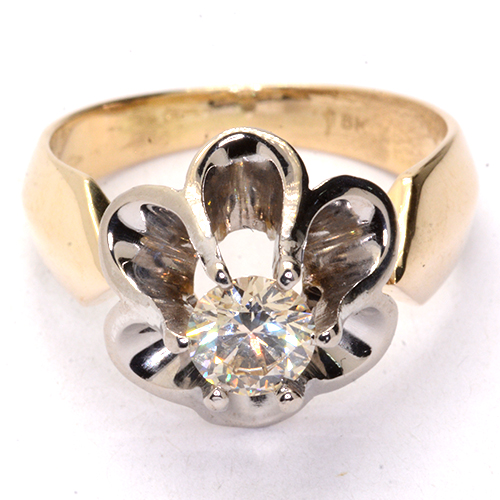 Кольцо Золото 750