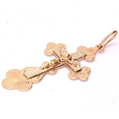 Крест Золото 585