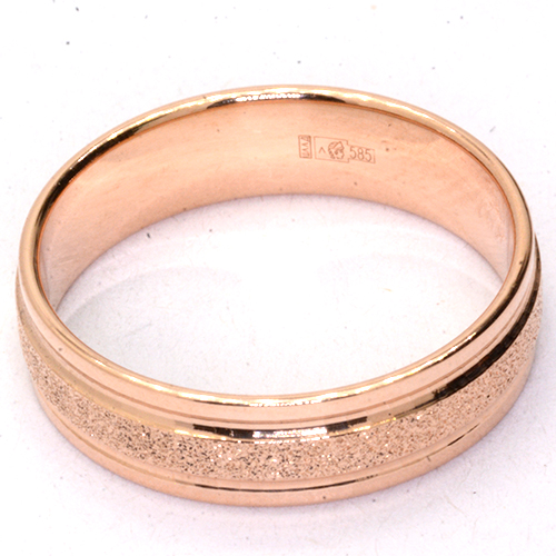 Кольцо обручальное Золото 585