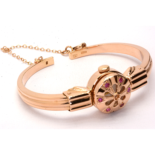 Часы в браслете Золото 583