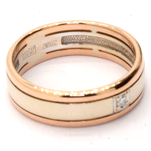 Кольцо обручальное Золото 585