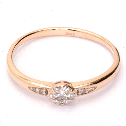 Кольцо Золото 585