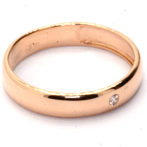 Кольцо обручальное Золото 585