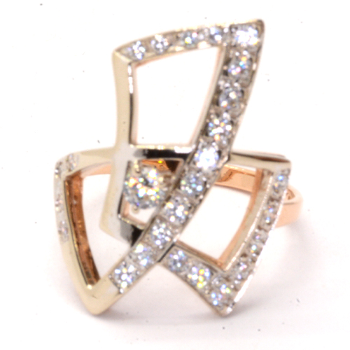 Кольцо Золото 585