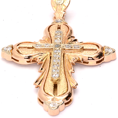 Крест Золото 585