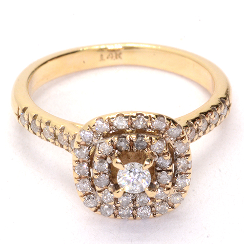 Кольцо Золото 500