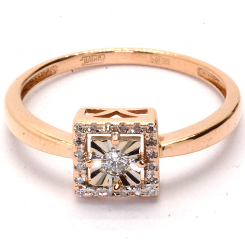 Кольцо Золото 585