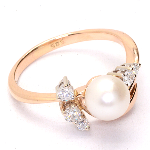 Кольцо Золото 585