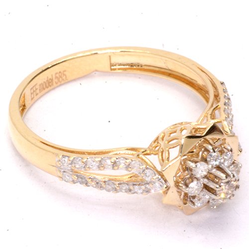 Кольцо Золото 585