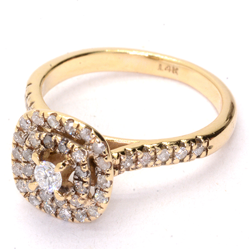 Кольцо Золото 500