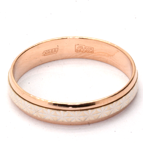 Кольцо обручальное Золото 585