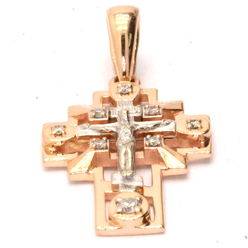 Крест Золото 585