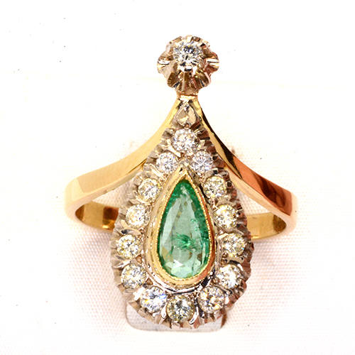 Кольцо Золото 585