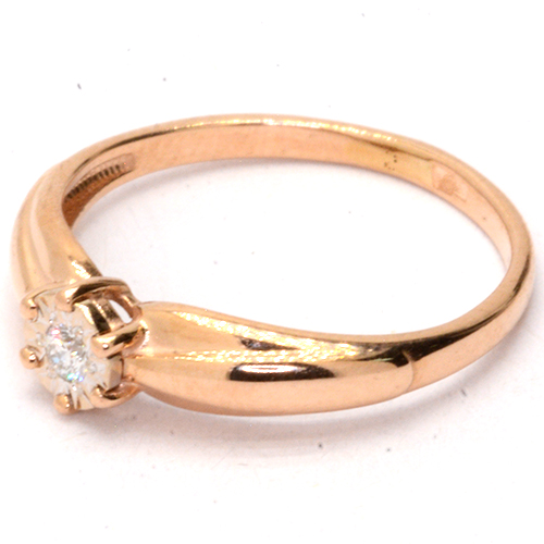 Кольцо Золото 585