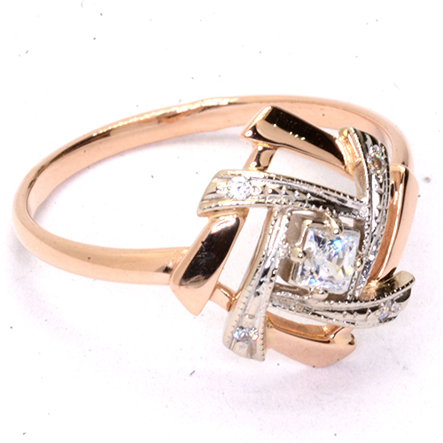 Кольцо Золото 585