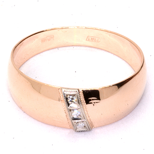 Кольцо Золото 585