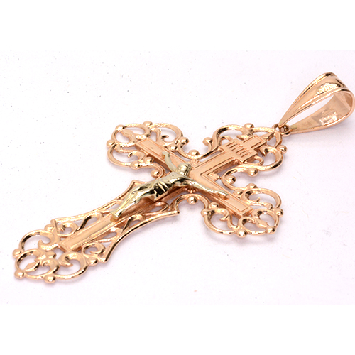 Крест Золото 585