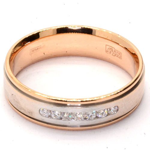 Кольцо обручальное Золото 585