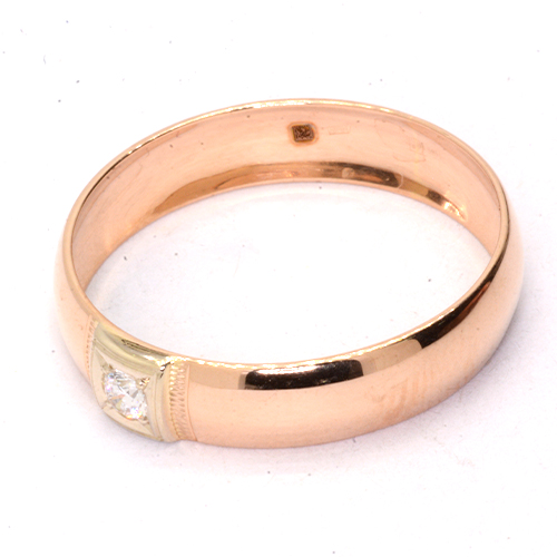 Кольцо обручальное Золото 585