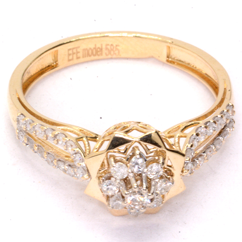 Кольцо Золото 585