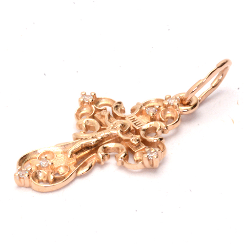 Крест Золото 585