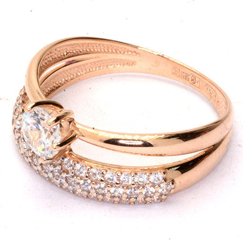 Кольцо Золото 585