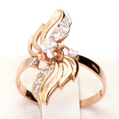 Кольцо Золото 585