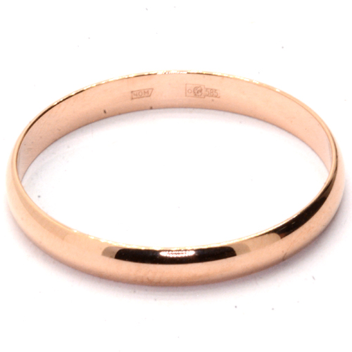 Кольцо обручальное Золото 585