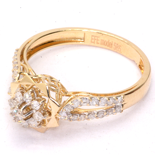 Кольцо Золото 585