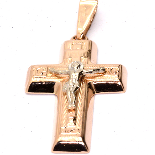 Крест Золото 585