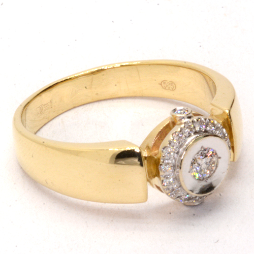 Кольцо Золото 585