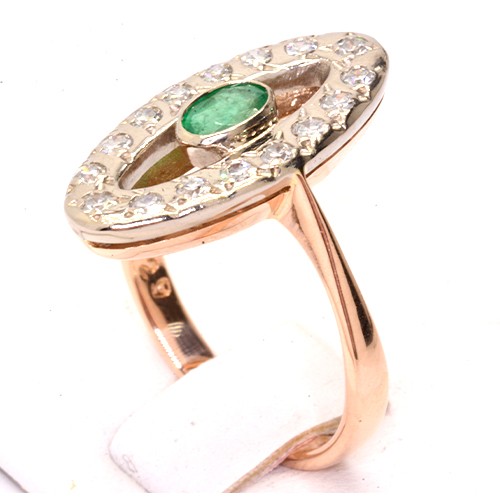 Кольцо Золото 585