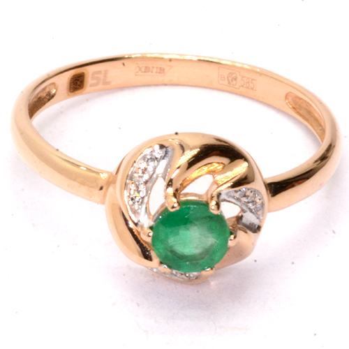 Кольцо Золото 585