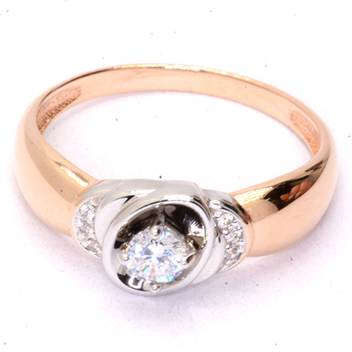 Кольцо Золото 585