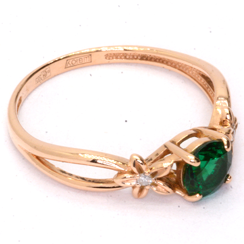 Кольцо Золото 585