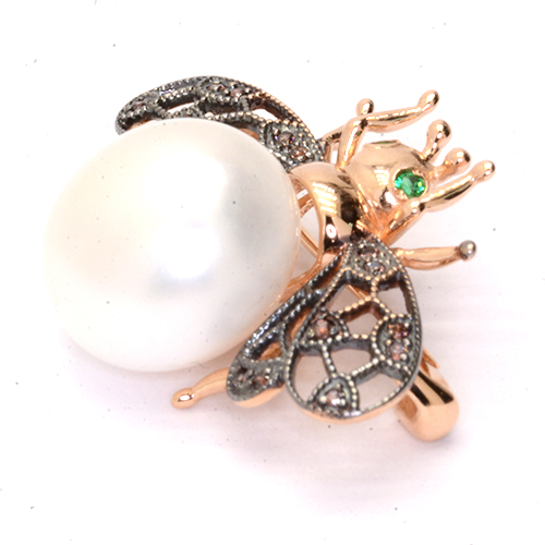 Брошь Золото 585