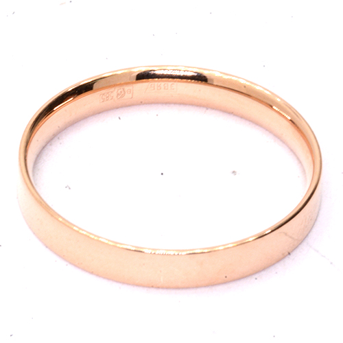 Кольцо обручальное Золото 585