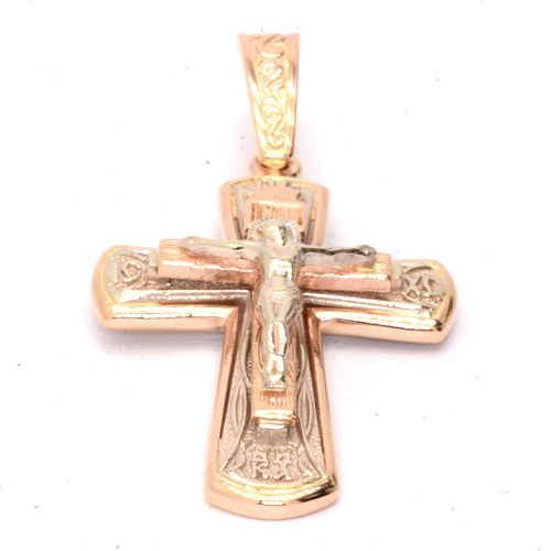 Крест Золото 585