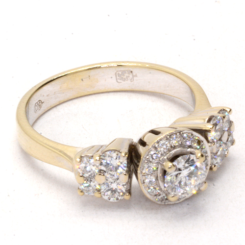 Кольцо Золото 585