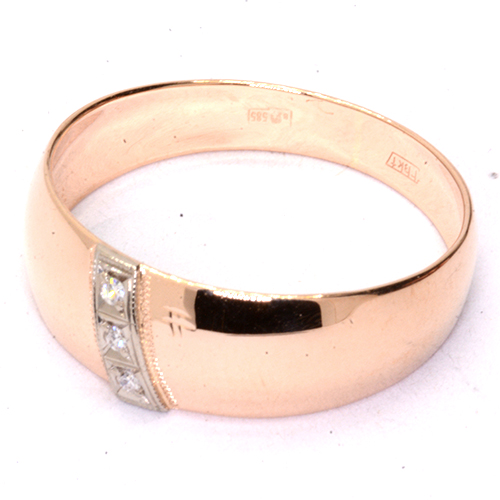 Кольцо Золото 585