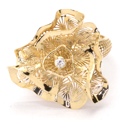 Кольцо Золото 585