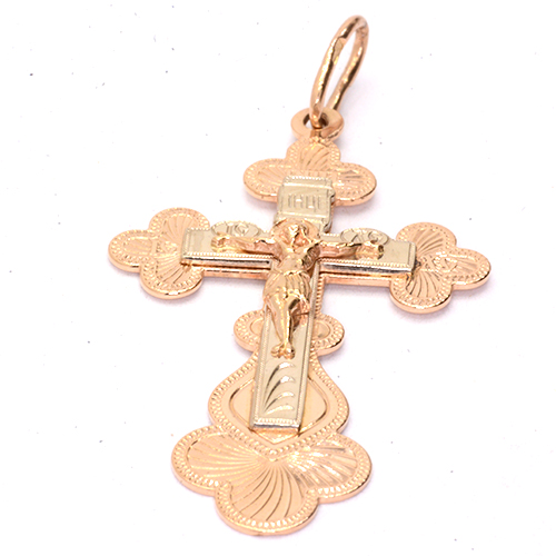 Крест Золото 585