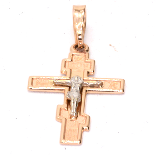 Крест Золото 585