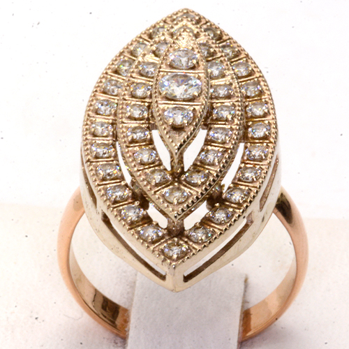 Кольцо Золото 585