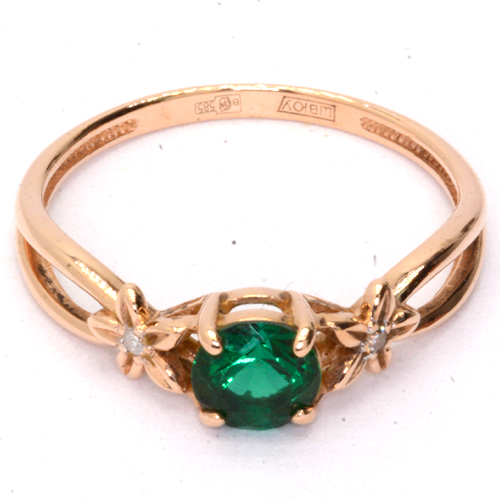 Кольцо Золото 585