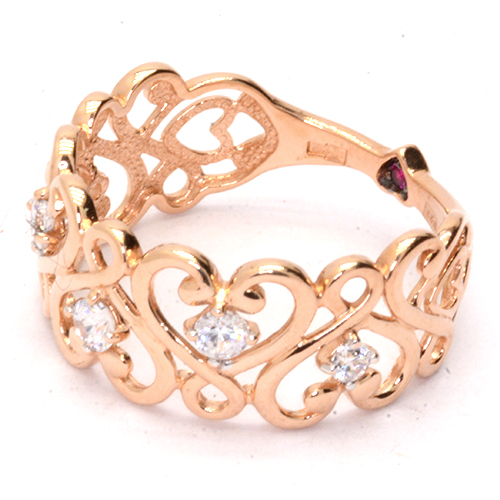 Кольцо Золото 585