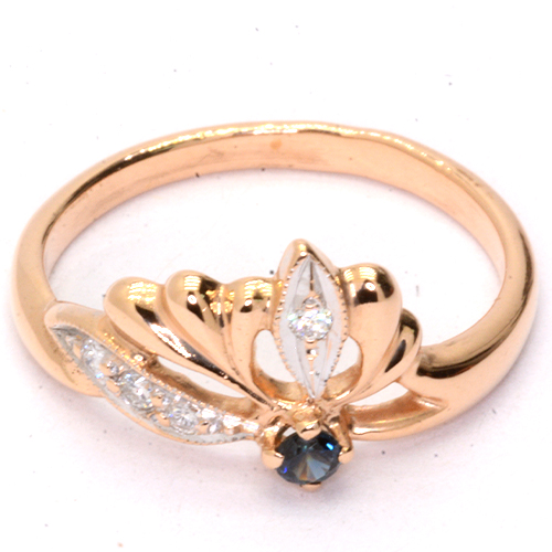 Кольцо Золото 585