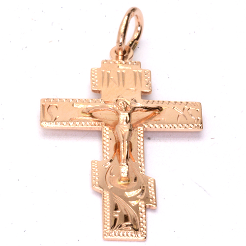 Крест Золото 585