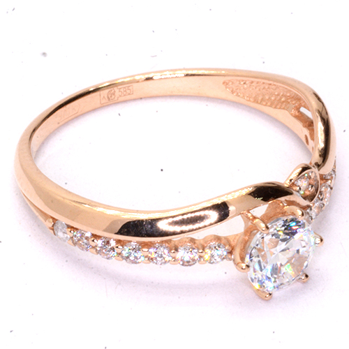 Кольцо Золото 585