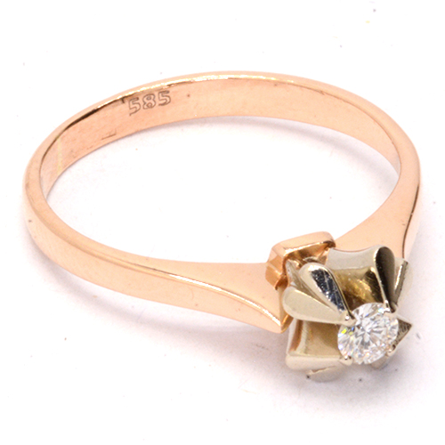 Кольцо Золото 585